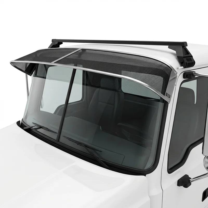 Parasolar exterior tip plasă premium pentru Mack RW (1993 - 1993) - 1