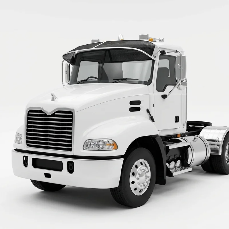 Premium Mesh Windscreen Sunvisor for Mack TD700 (2010 - 2017) - 1