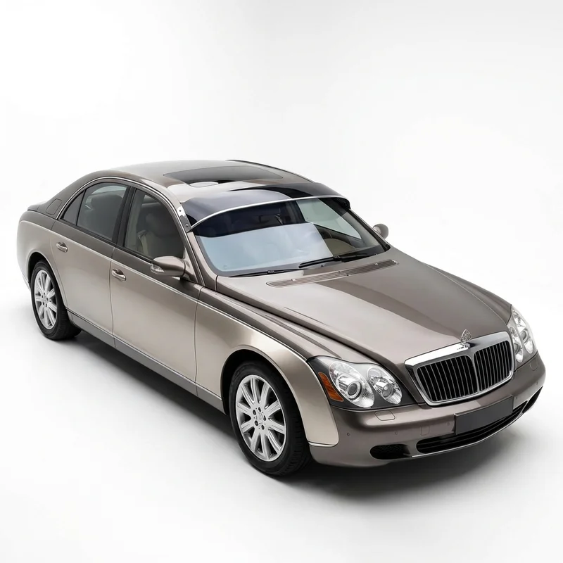 Przyciemniana osłona akrylowa na szybę do Maybach 57 (2003 - 2012) - 1