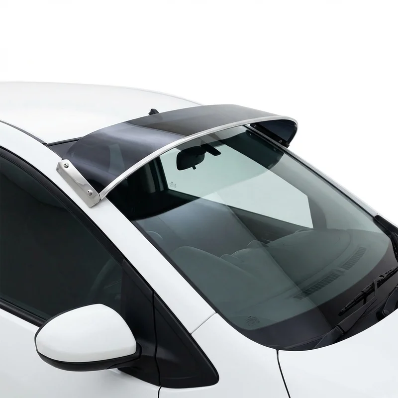 Tinted Acrylic Windscreen Sunvisor for Mazda 2 (2011 - 2021) - 1