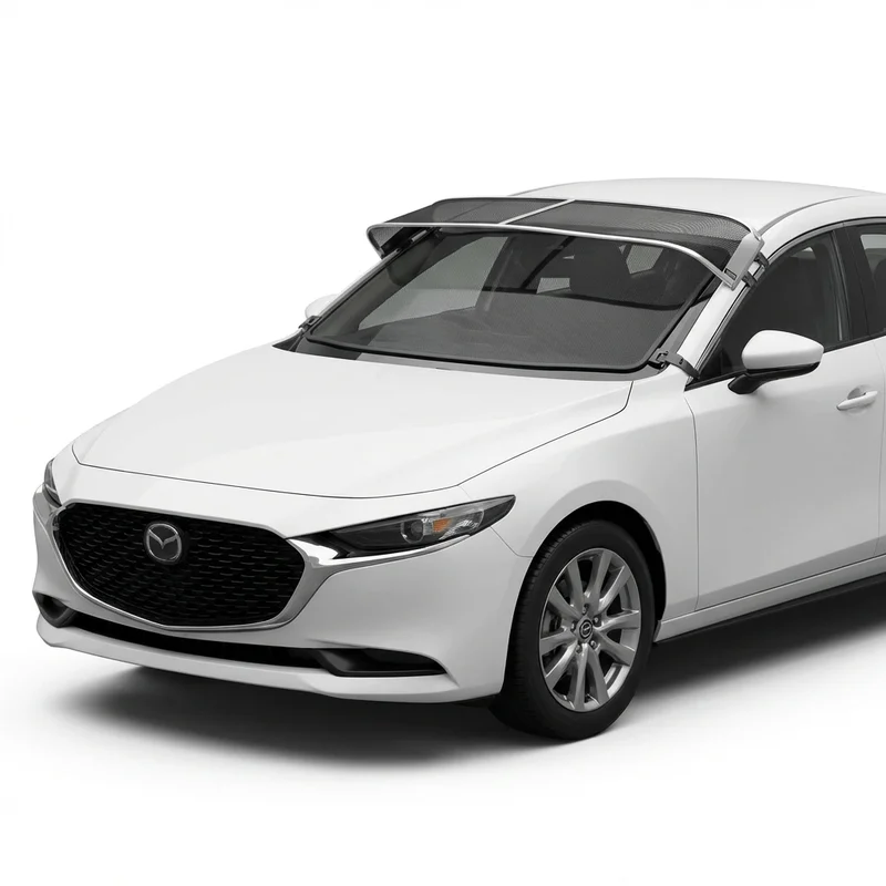 Premium Mesh Windscreen Sunvisor for Mazda 3 (2004 - 2025) - 1