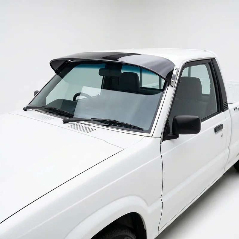 Tinted Acrylic Windscreen Sunvisor for Mazda B2600 (1987 - 1993) - 1