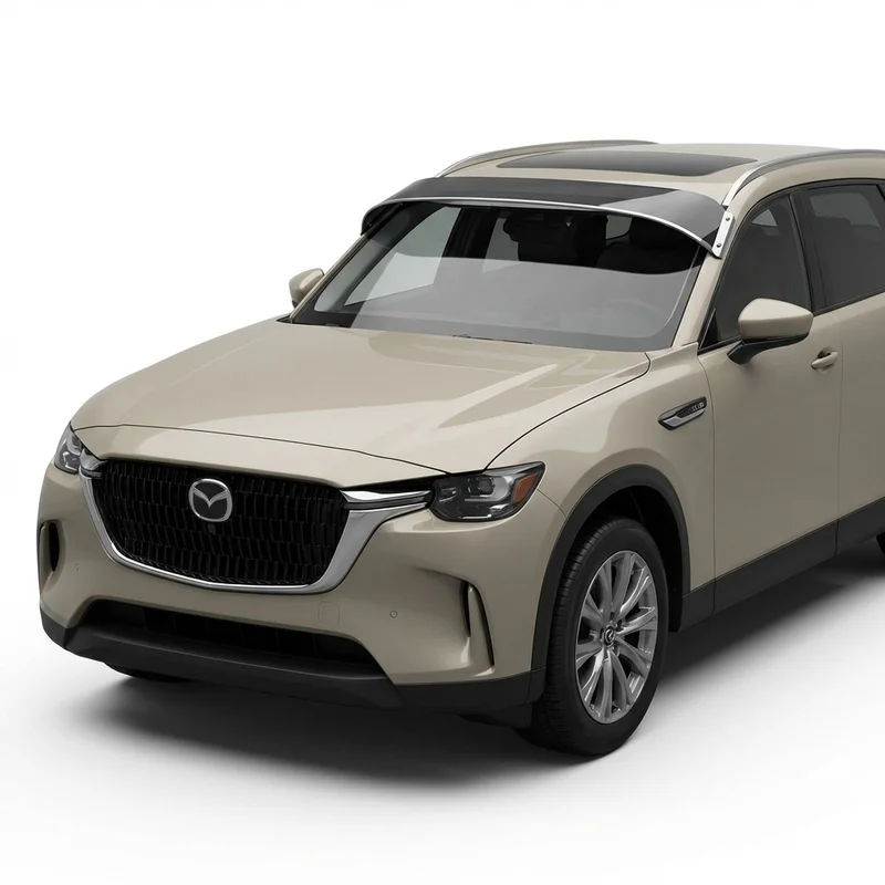 Tinted Acrylic Windscreen Sunvisor for Mazda CX-90 (2024 - 2025) - 1