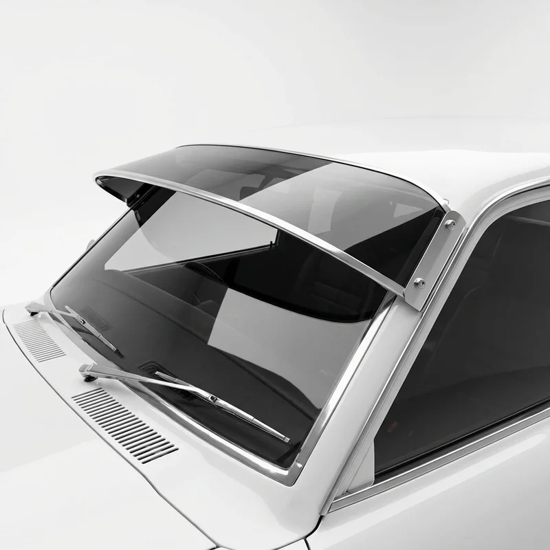 Tinted Acrylic Windscreen Sunvisor for Mazda RX-3 (1972 - 1978) - 1