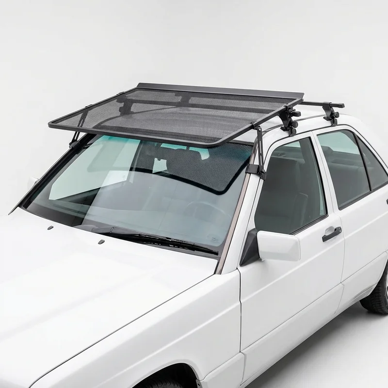 Premium Mesh Windscreen Sunvisor for Mercedes-Benz 190E (1984 - 1993) - 1