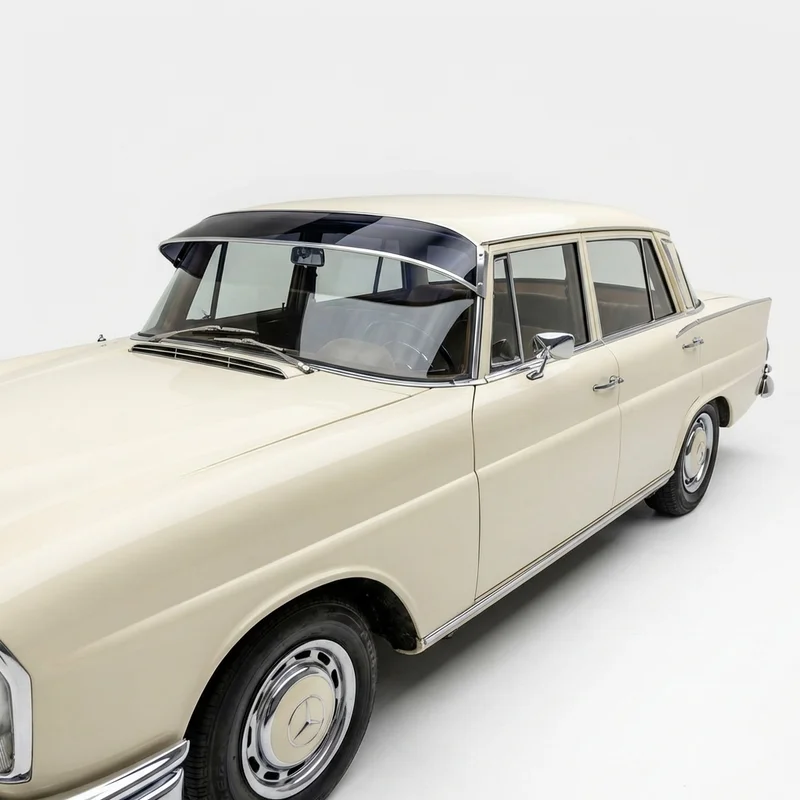 Tinted Acrylic Windscreen Sunvisor for Mercedes-Benz 230S (1966 - 1967) - 1