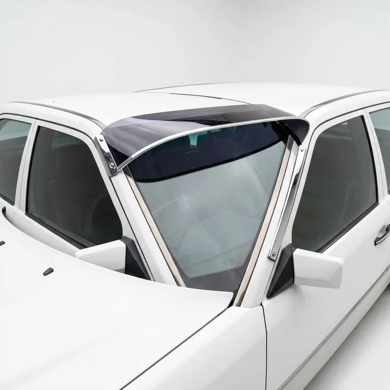 Tinted Acrylic Windscreen Sunvisor for Mercedes-Benz 260E (1987 - 1989) - 1