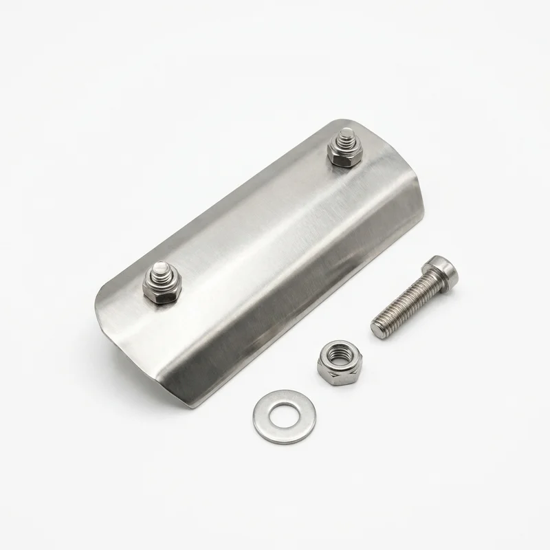 Stainless Steel Mounting Bracket Kit for Mercedes-Benz 280CE (1978 - 1981) - 1