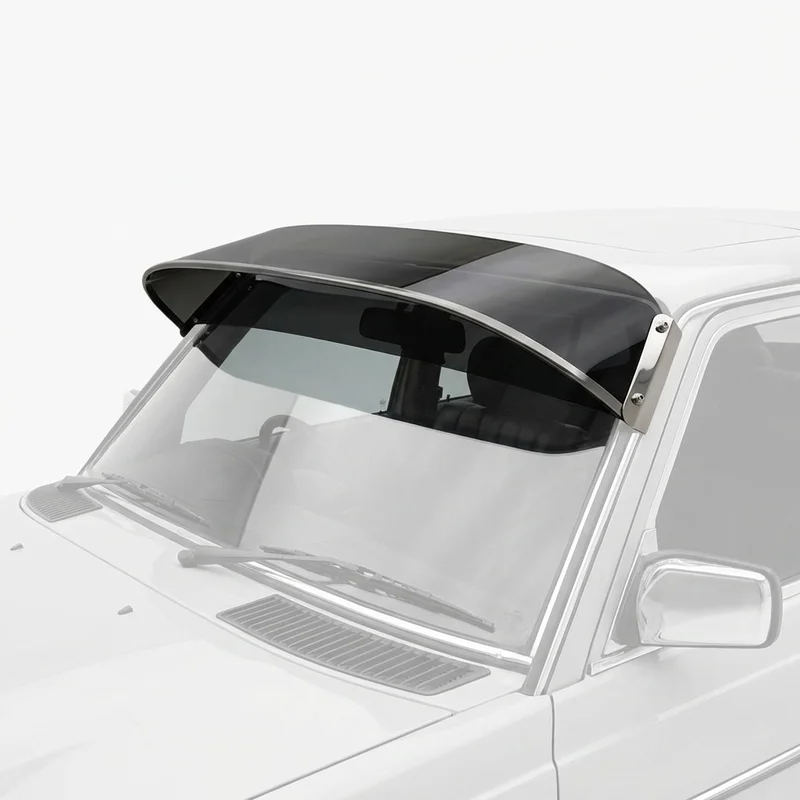 Tinted Acrylic Windscreen Sunvisor for Mercedes-Benz 280E (1977 - 1981) - 1