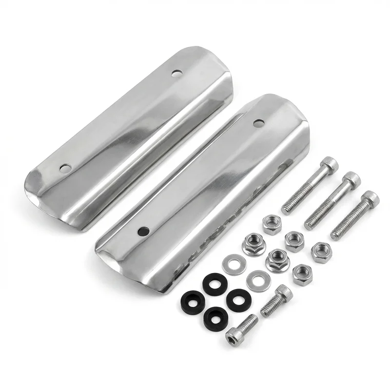 Stainless Steel Mounting Bracket Kit for Mercedes-Benz 280SE (1968 - 1980) - 1