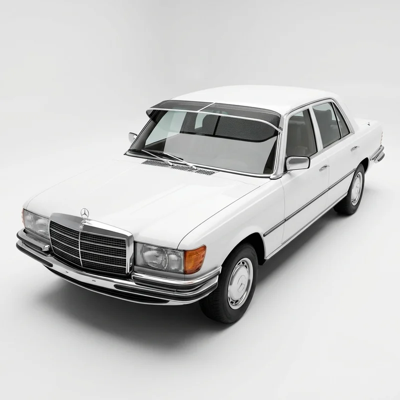 Premium Mesh Windscreen Sunvisor for Mercedes-Benz 280SE (1968 - 1980) - 1