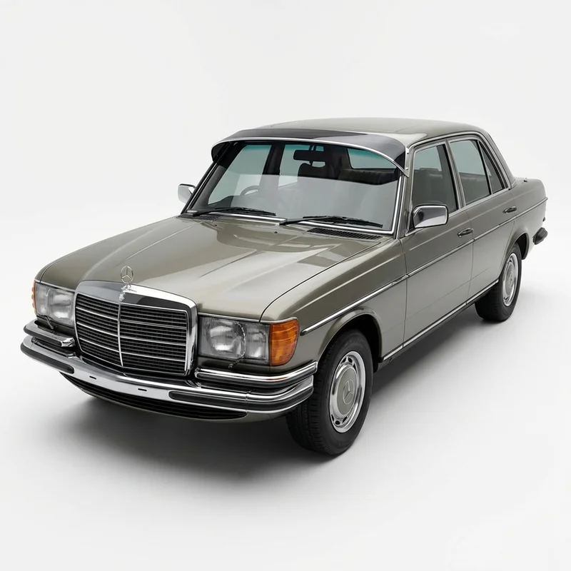 Tinted Acrylic Windscreen Sunvisor for Mercedes-Benz 280SE (1968 - 1980) - 1