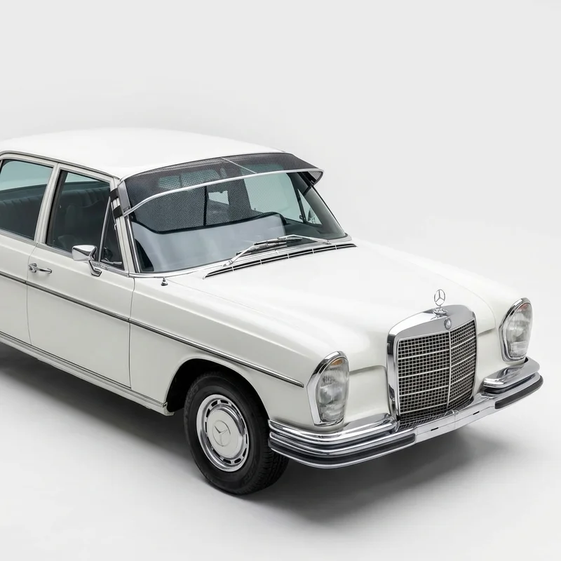 Premium Mesh Windscreen Sunvisor for Mercedes-Benz 280SEL (1970 - 1973) - 1