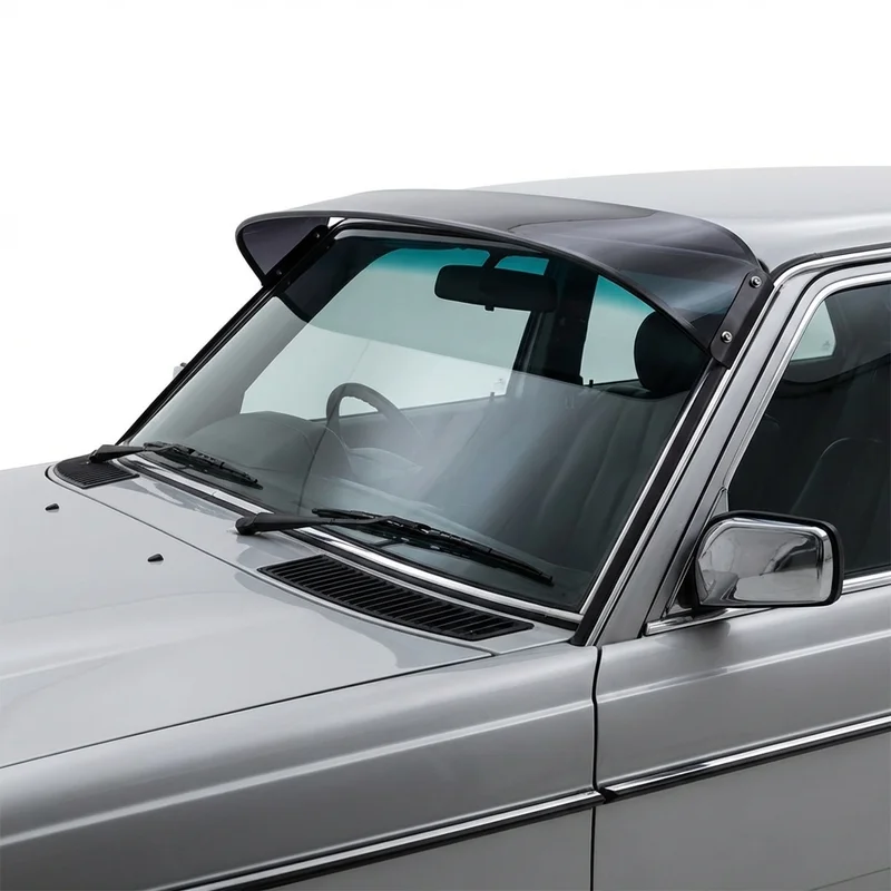 Tinted Acrylic Windscreen Sunvisor for Mercedes-Benz 300D (1975 - 1993) - 1