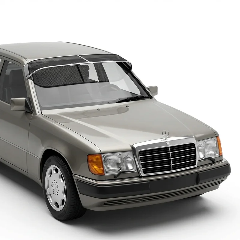 Premium Mesh Windscreen Sunvisor for Mercedes-Benz 300E (1986 - 1993) - 1