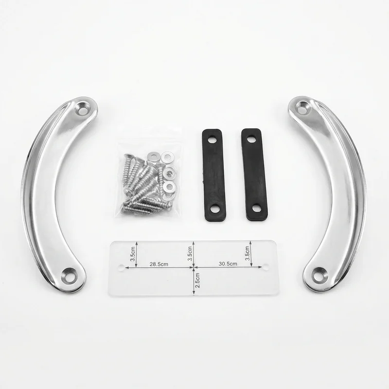 Stainless Steel Mounting Bracket Kit for Mercedes-Benz 300SD (1978 - 1993) - 1