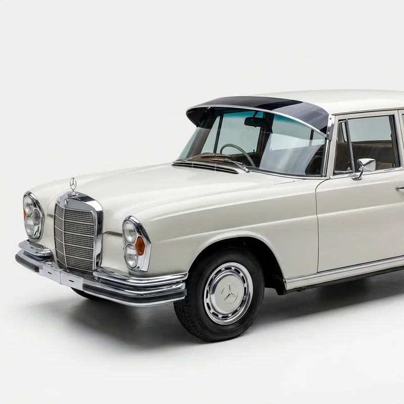 Tinted Acrylic Windscreen Sunvisor for Mercedes-Benz 300SE (1965 - 1993) - 1