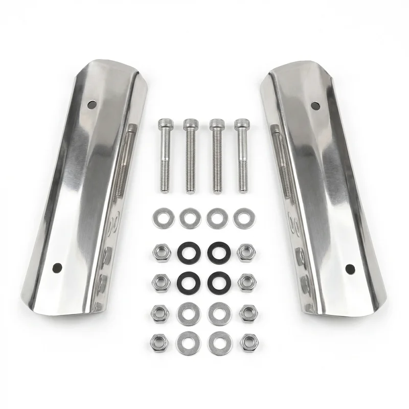 Stainless Steel Mounting Bracket Kit for Mercedes-Benz 300SL (1990 - 1993) - 1