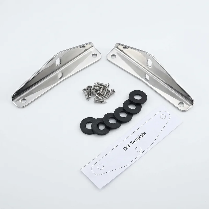 Stainless Steel Mounting Bracket Kit for Mercedes-Benz 300TD (1979 - 1987) - 1