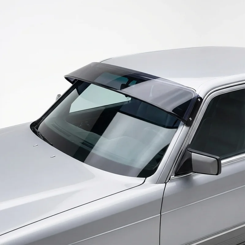 Tinted Acrylic Windscreen Sunvisor for Mercedes-Benz 350SDL (1991 - 1991) - 1