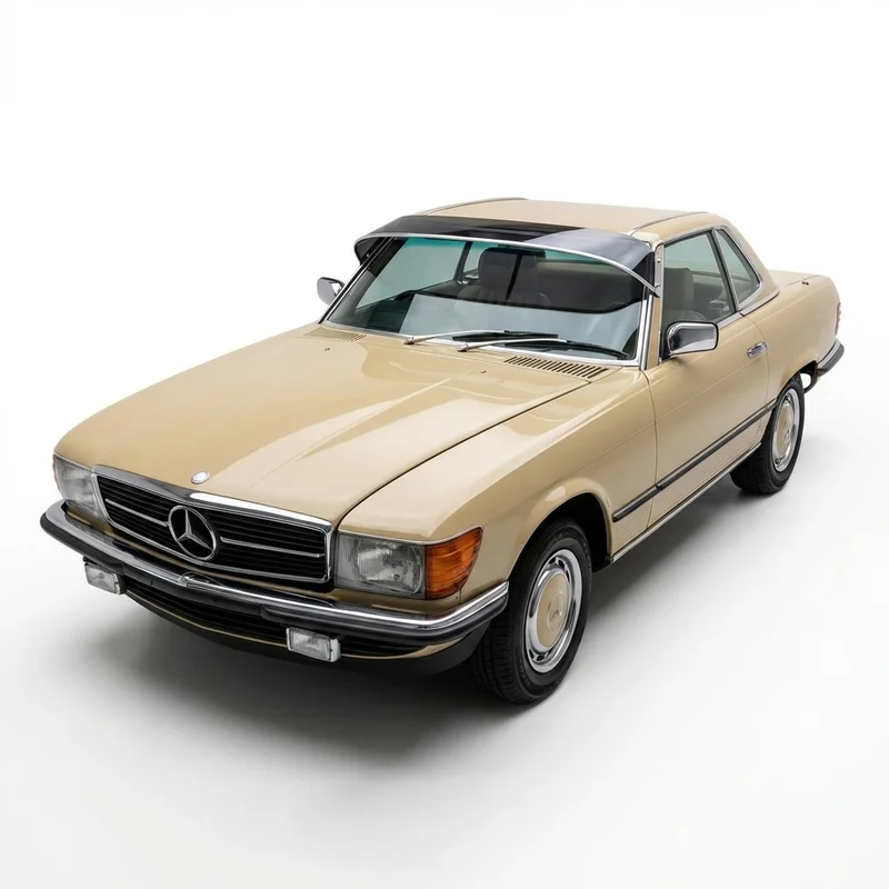 Tinted Acrylic Windscreen Sunvisor for Mercedes-Benz 350SL (1972 - 1972) - 1