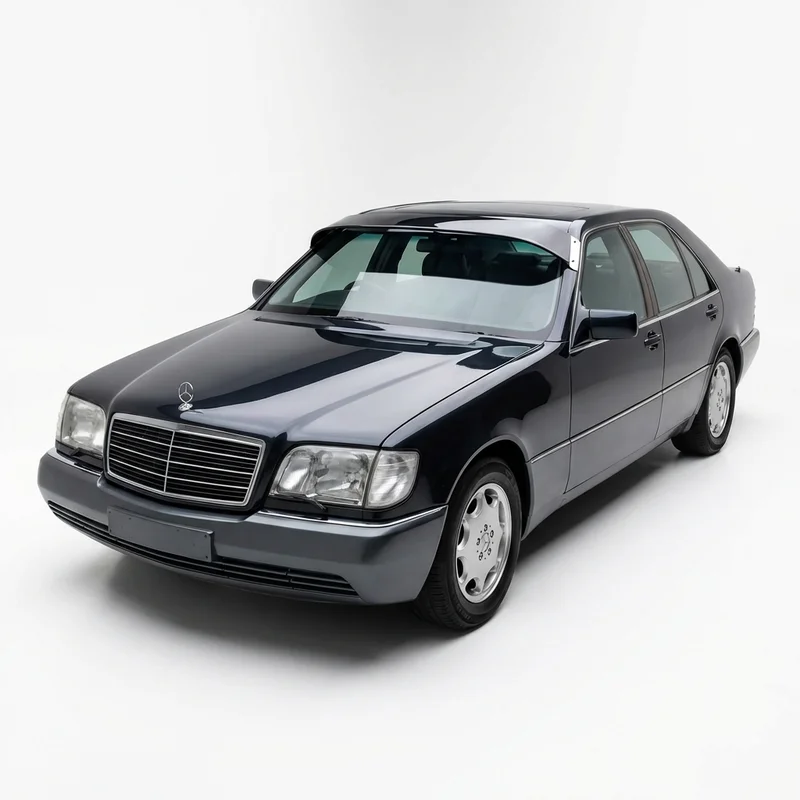 Tinted Acrylic Windscreen Sunvisor for Mercedes-Benz 400SEL (1993 - 1993) - 1