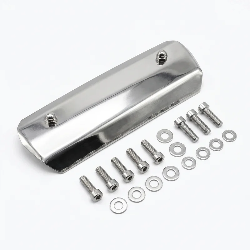 Stainless Steel Mounting Bracket Kit for Mercedes-Benz 450SE (1973 - 1976) - 1