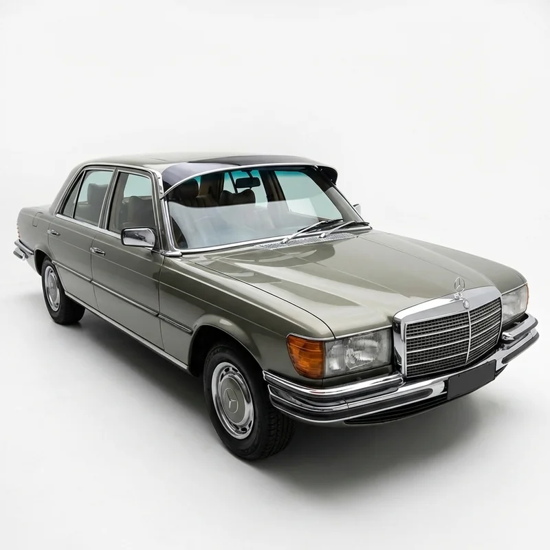 Tinted Acrylic Windscreen Sunvisor for Mercedes-Benz 450SE (1973 - 1976) - 1