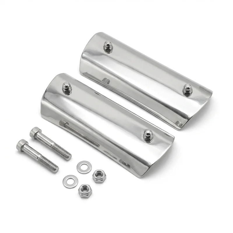 Stainless Steel Mounting Bracket Kit for Mercedes-Benz 450SL (1973 - 1980) - 1