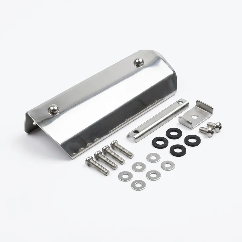 Stainless Steel Mounting Bracket Kit for Mercedes-Benz 450SLC (1973 - 1980) - 1