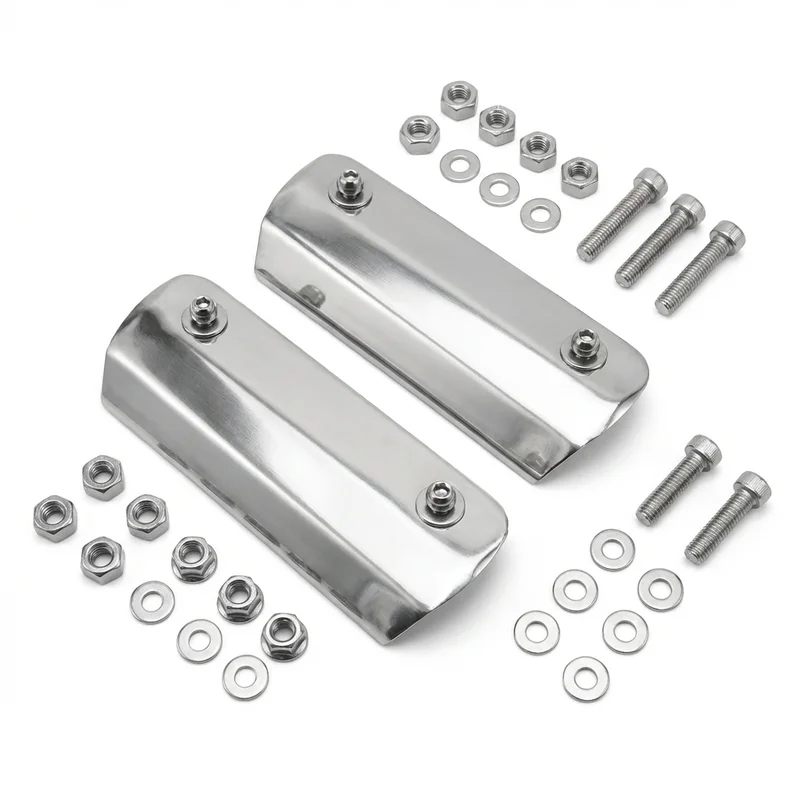 Stainless Steel Mounting Bracket Kit for Mercedes-Benz 500E (1992 - 1993) - 1