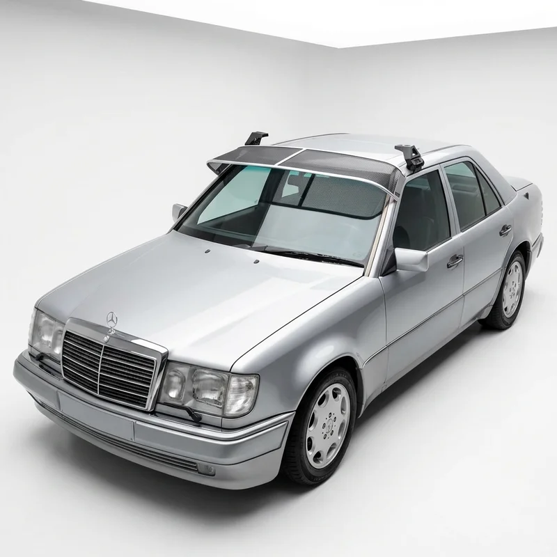 Premium Mesh Windscreen Sunvisor for Mercedes-Benz 500E (1992 - 1993) - 1