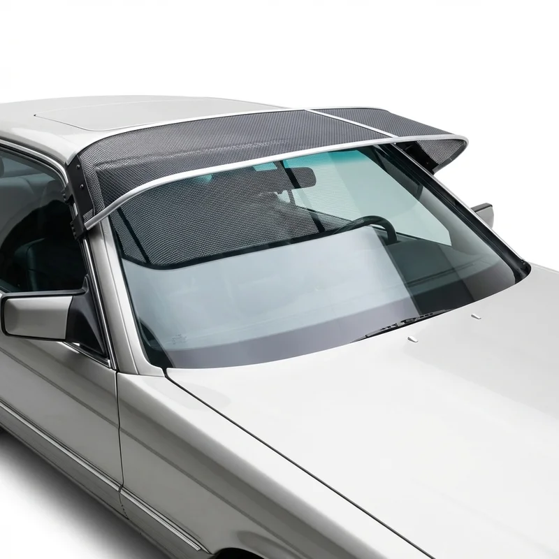 Premium Mesh Windscreen Sunvisor for Mercedes-Benz 500SEC (1993 - 1993) - 1