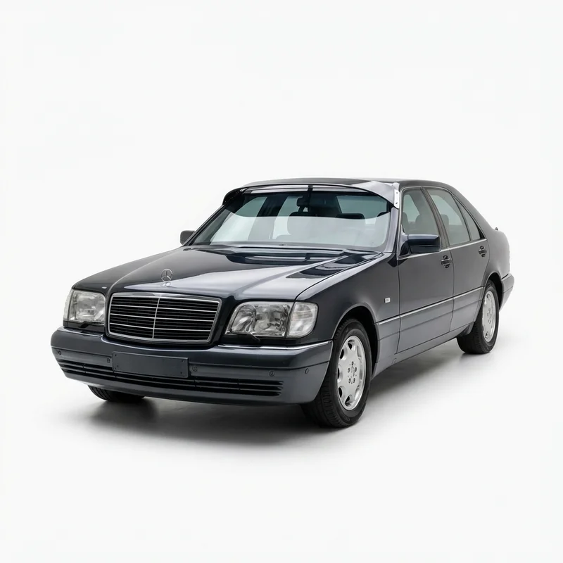 Tinted Acrylic Windscreen Sunvisor for Mercedes-Benz 500SEL (1992 - 1993) - 1