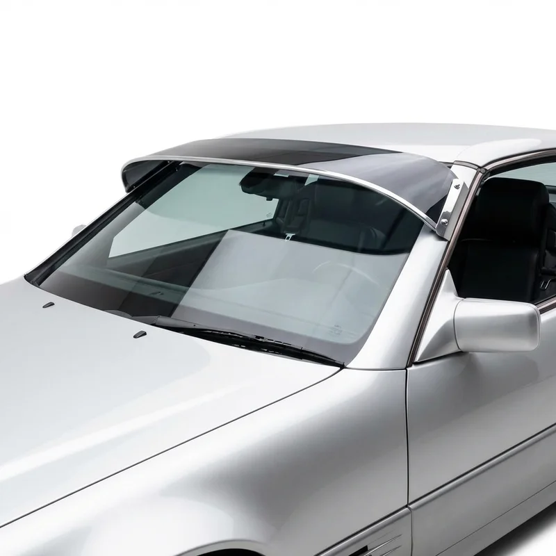Tinted Acrylic Windscreen Sunvisor for Mercedes-Benz 500SL (1990 - 1993) - 1