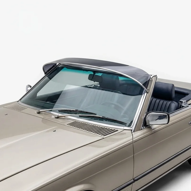 Tinted Acrylic Windscreen Sunvisor for Mercedes-Benz 560SL (1986 - 1989) - 1