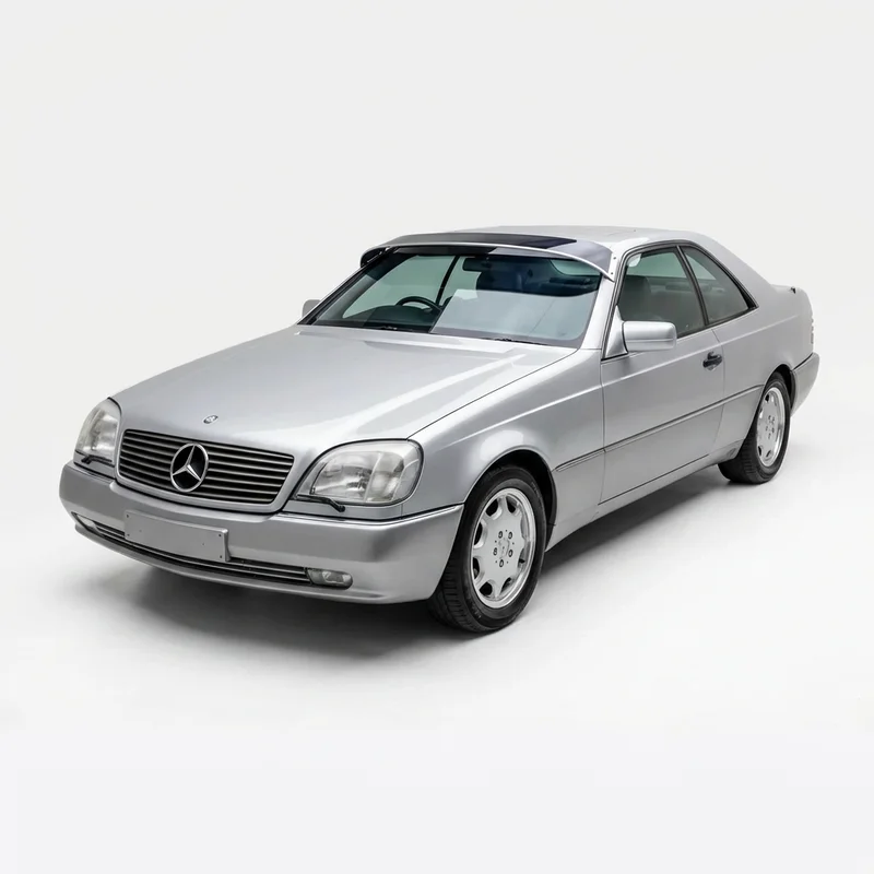 Tinted Acrylic Windscreen Sunvisor for Mercedes-Benz 600SEC (1993 - 1993) - 1