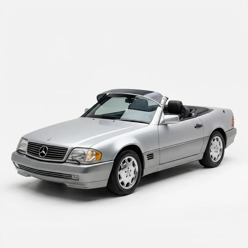 Tinted Acrylic Windscreen Sunvisor for Mercedes-Benz 600SL (1993 - 1993) - 1