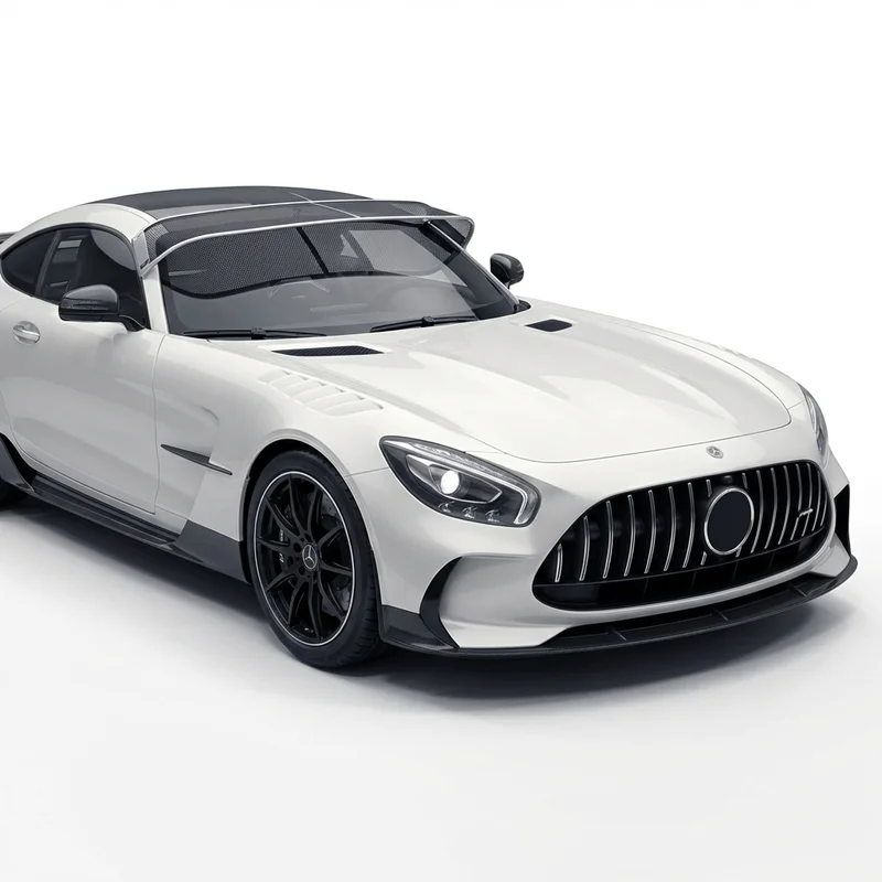 Premium Mesh Windscreen Sunvisor for Mercedes-Benz AMG GT Black Series (2021 - 2021) - 1