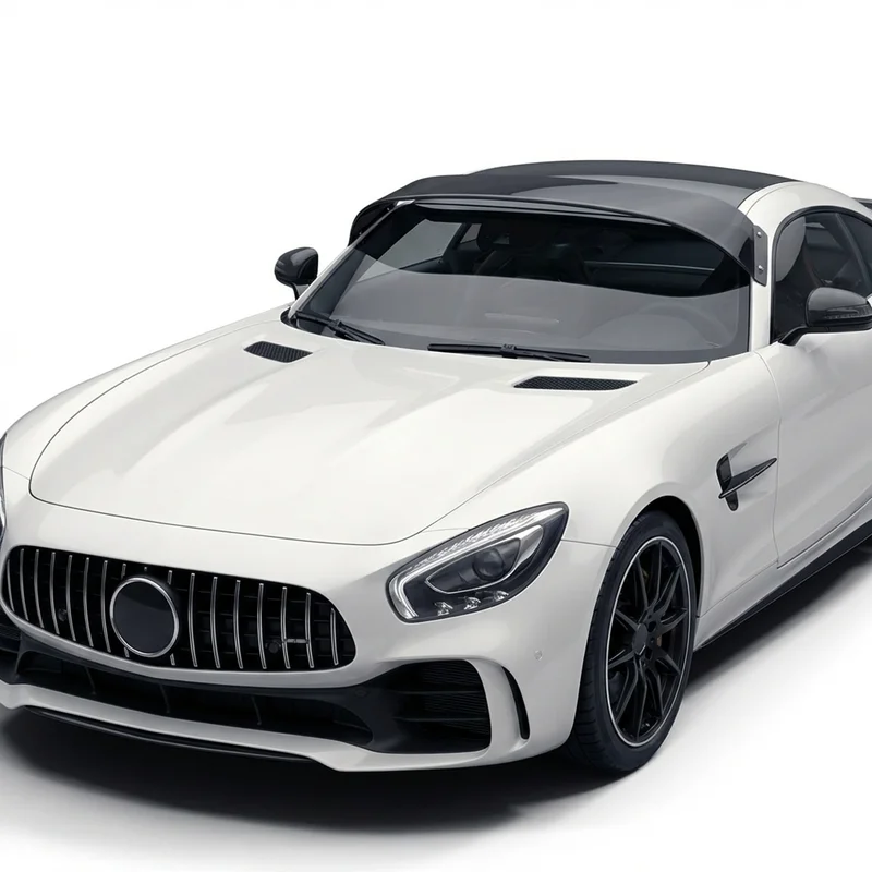 Tinted Acrylic Windscreen Sunvisor for Mercedes-Benz AMG GT Black Series (2021 - 2021) - 1