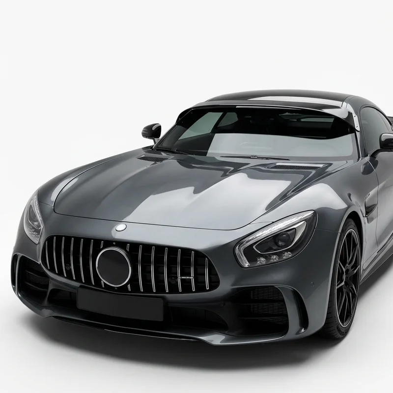 Tinted Acrylic Windscreen Sunvisor for Mercedes-Benz AMG GT R Pro (2020 - 2020) - 1