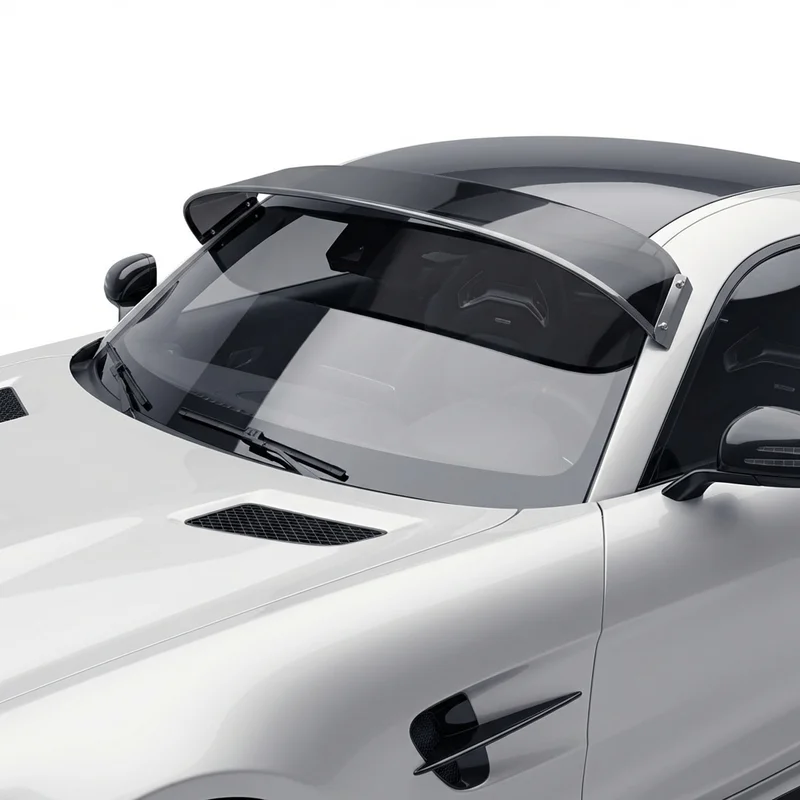 Tinted Acrylic Windscreen Sunvisor for Mercedes-Benz AMG GT R (2018 - 2021) - 1