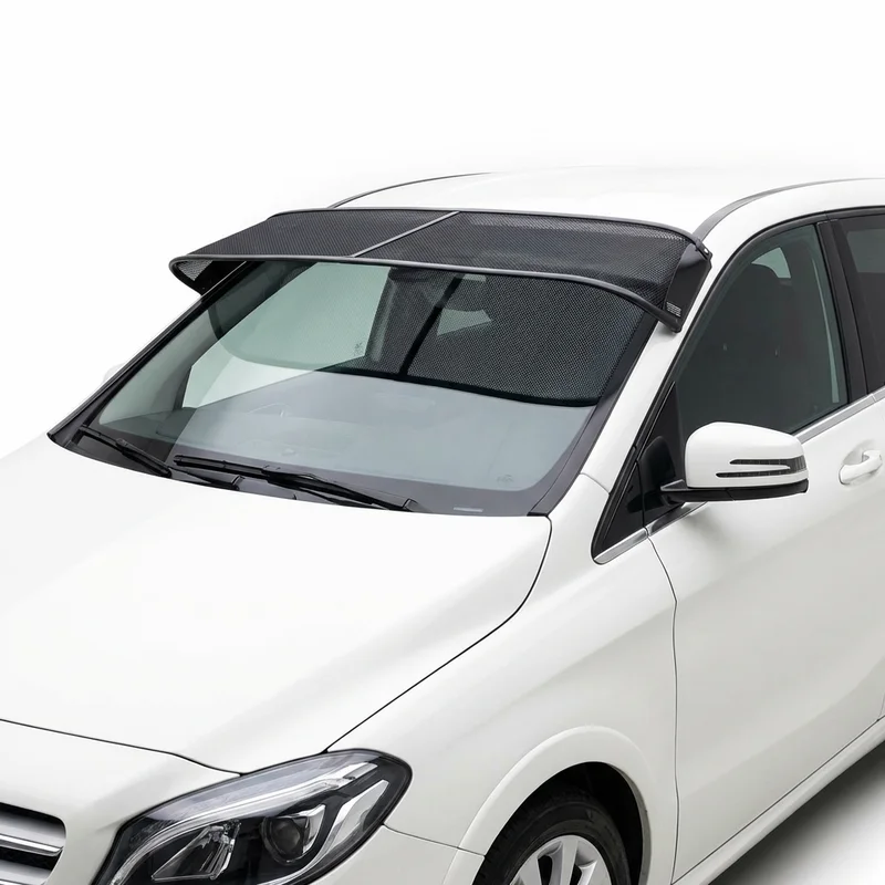 Premium Mesh Windscreen Sunvisor for Mercedes-Benz B Electric Drive (2014 - 2015) - 1