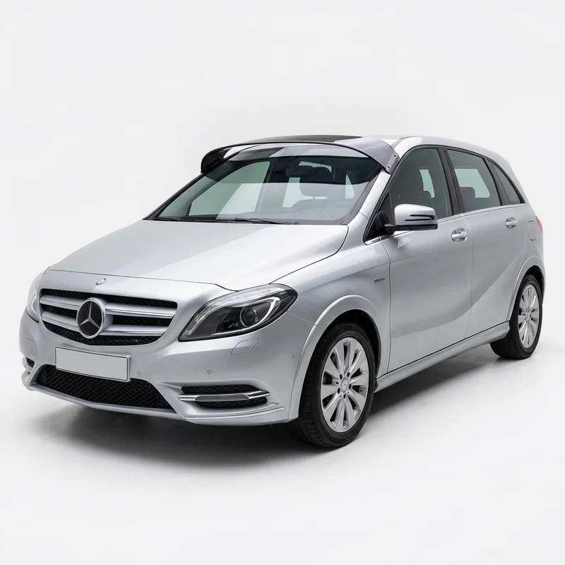 Tinted Acrylic Windscreen Sunvisor for Mercedes-Benz B Electric Drive (2014 - 2015) - 1