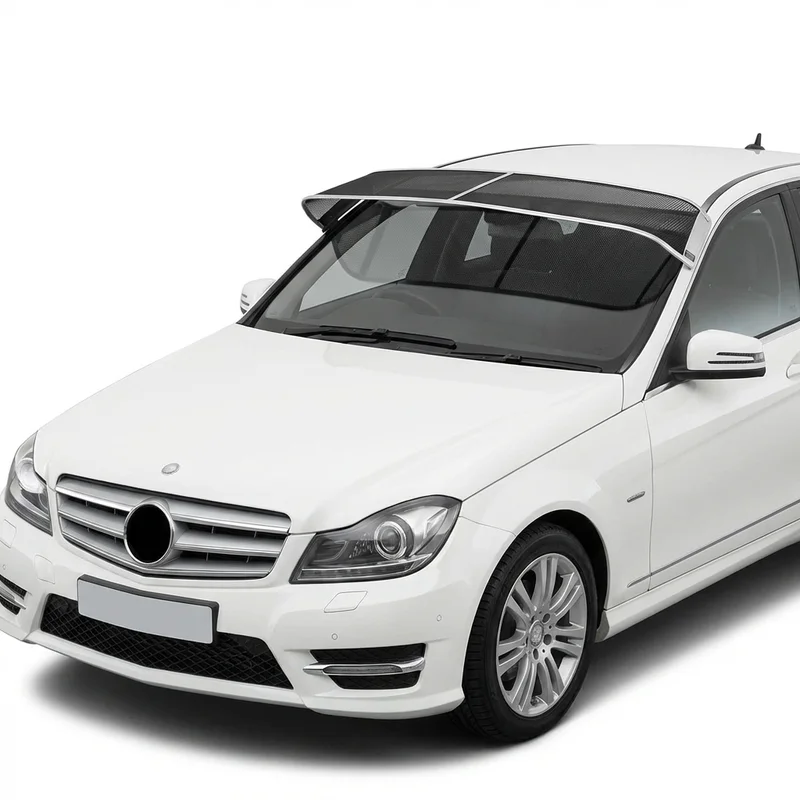 Premium Mesh Windscreen Sunvisor for Mercedes-Benz C180 (2011 - 2019) - 1