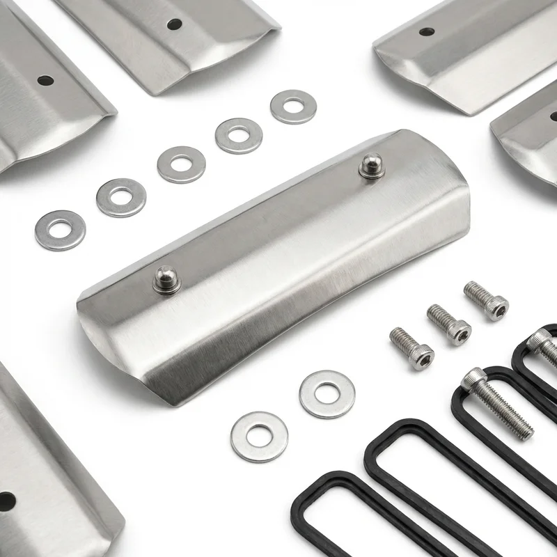 Stainless Steel Mounting Bracket Kit for Mercedes-Benz C200 (2001 - 2022) - 1