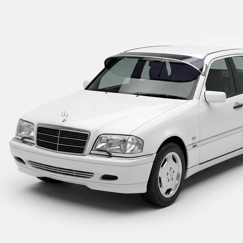 Tinted Acrylic Windscreen Sunvisor for Mercedes-Benz C220 (1994 - 1997) - 1