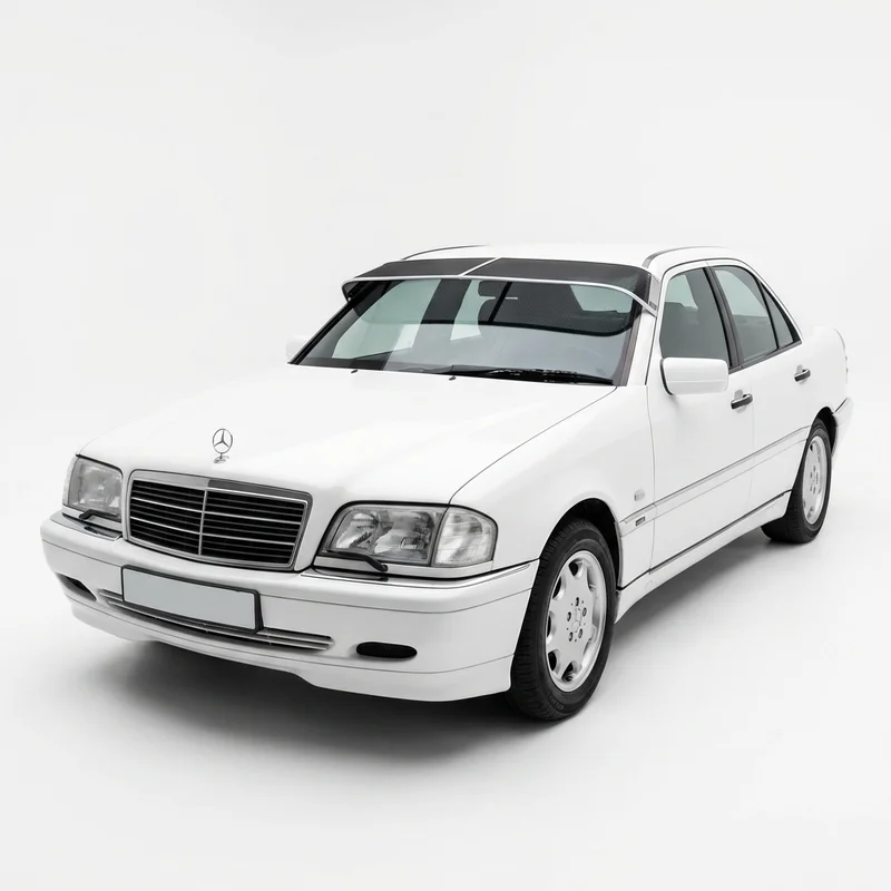 Premium Mesh Windscreen Sunvisor for Mercedes-Benz C230 (1996 - 2009) - 1