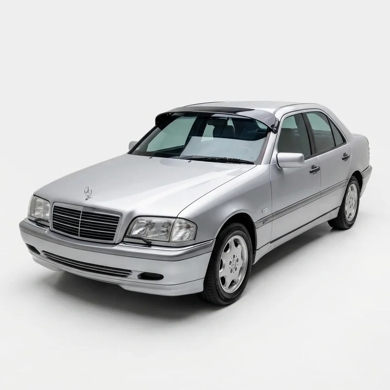 Tinted Acrylic Windscreen Sunvisor for Mercedes-Benz C230 (1996 - 2009) - 1