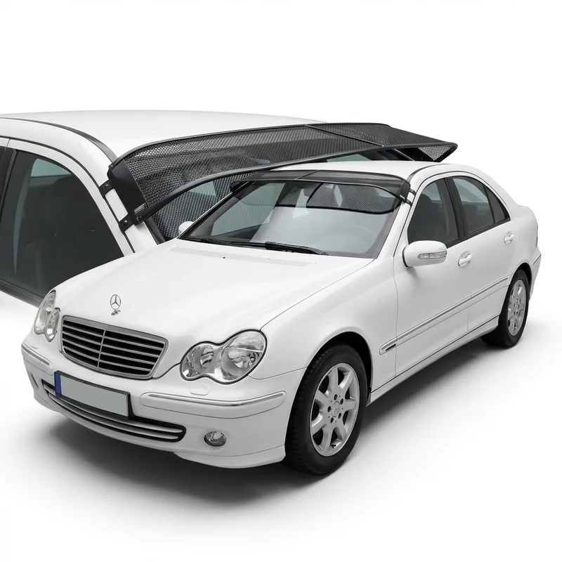 Premium Mesh Windscreen Sunvisor for Mercedes-Benz C280 (1994 - 2009) - 1